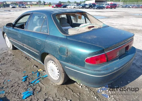 1998 Buick Century Custom из США, поврежденный, VIN 2G4WS52M4W1578113